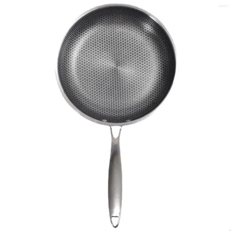 Patelnia stalowa 20 cm powłoka "plaster miodu" indukcja gaz Masterpan MP 2332