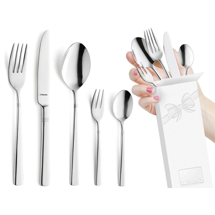 Sztućce do restauracji Palmon 8410 Amefa 30 elementów na wesela