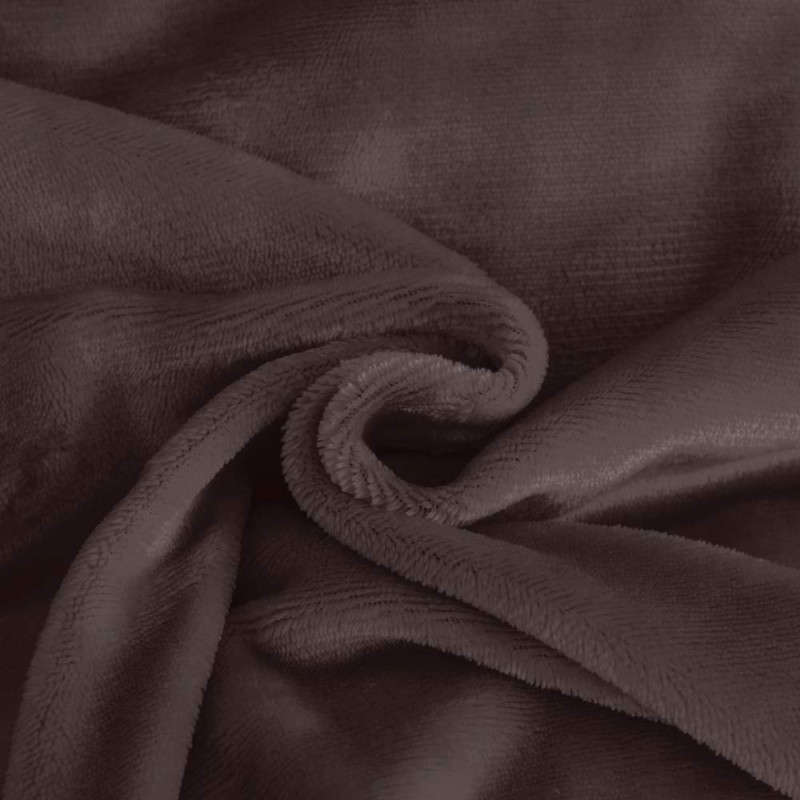 Pościel haftowana 200x220 mikrofibra "miś" Cotton World gruba 3 części 2880 brązowa