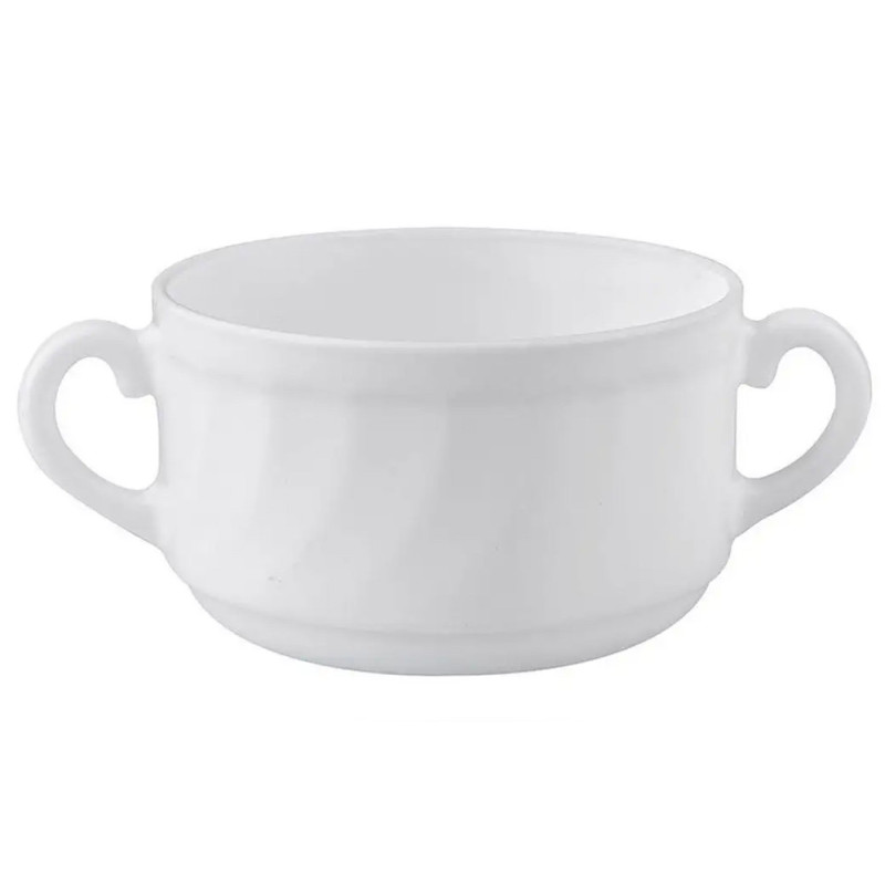 Bulionówka biała 300 ml flaczarka zestaw 6 sztuk salaterka 10cm ARCOROC Trianon