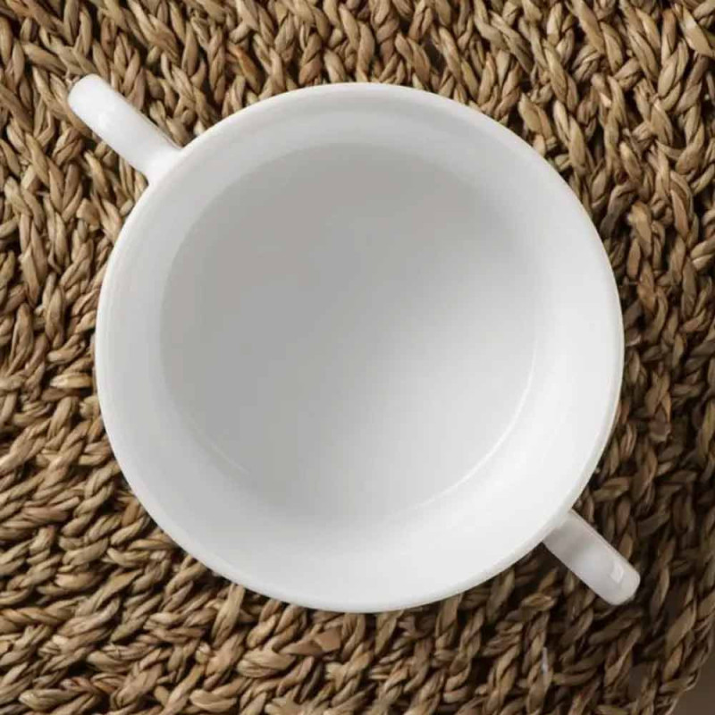 Bulionówka biała 300 ml flaczarka zestaw 6 sztuk salaterka 10cm ARCOROC Trianon