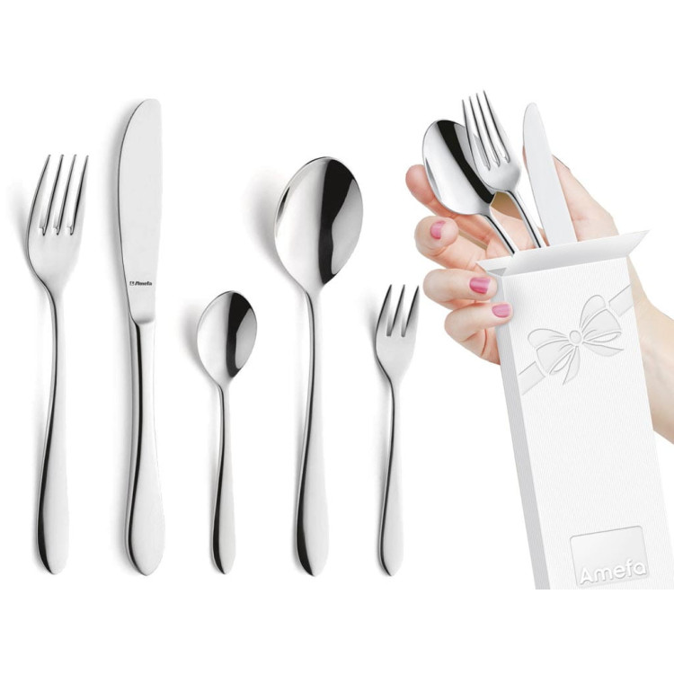Sztućce restauracyjne Amefa Sonate 8420 zestaw 5szt/1os zastawa stołowa Sztućce restauracyjne Amefa Sonate 8420 zestaw 5szt/1os zastawa stołowa