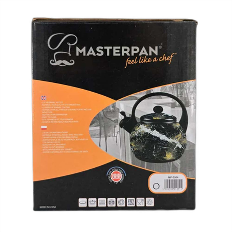 Czajnik tradycyjny emaliowany 2,2 L stalowy czary  Masterpan MP 2504