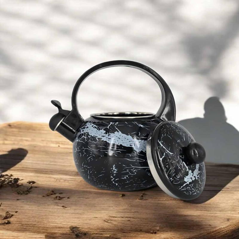 Czajnik tradycyjny emaliowany 2,2 L stalowy czary  Masterpan MP 2504