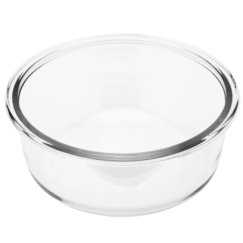 Pojemnik szklany 600 ml okrągły lunchbox Altom Fresh żaroodporny hermetyczny
