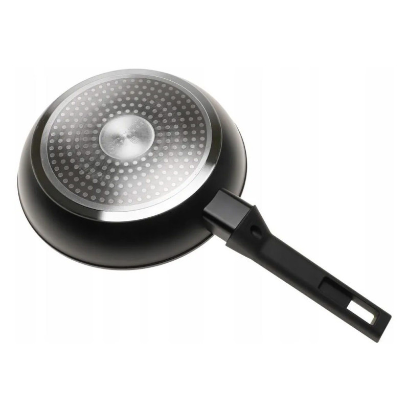 Patelnia 24 cm średnia powłoka czarna Edenberg  EB-795 indukcyjna gaz