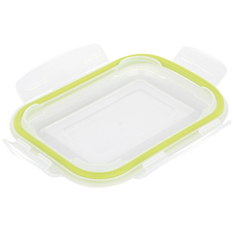 Pojemniki szklane prostokątne lunchbox Florina Frigo zestaw 4 sztuki żaroodporne hermetyczne  1040/640/370/150 ml