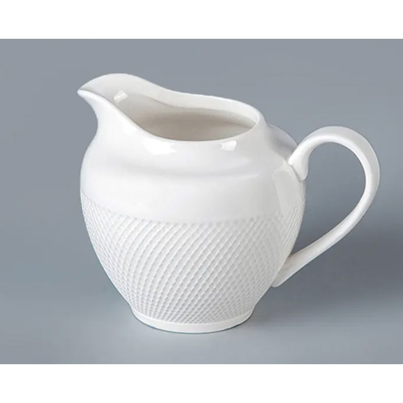 Mlecznik porcelanowy 160 ml dzbanuszek mały na mleko śmietankę Cortina Florina