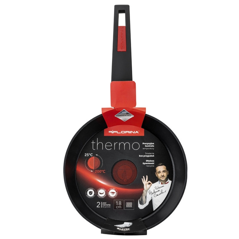Patelnia z czujnikiem temperatury 18 cm Florina Thermo Sensor na indukcję