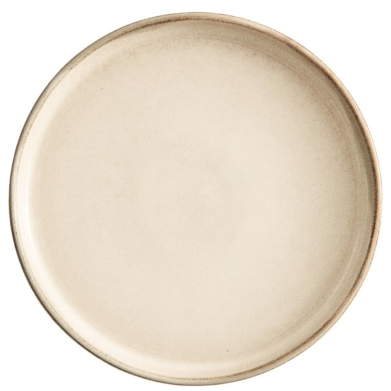 Serwis obiadowy porcelanowy Florina Evia 24 elementy z kubkiem zestaw talerzy dla 6 osób retro