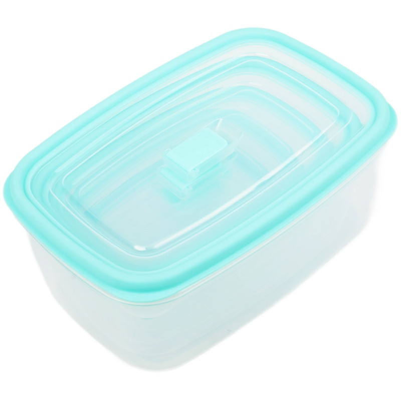 Pojemniki prostokątne lunchbox MG Home Misto zestaw 5 sztuk hermetyczne  2700/1800/1150/650/340 ml