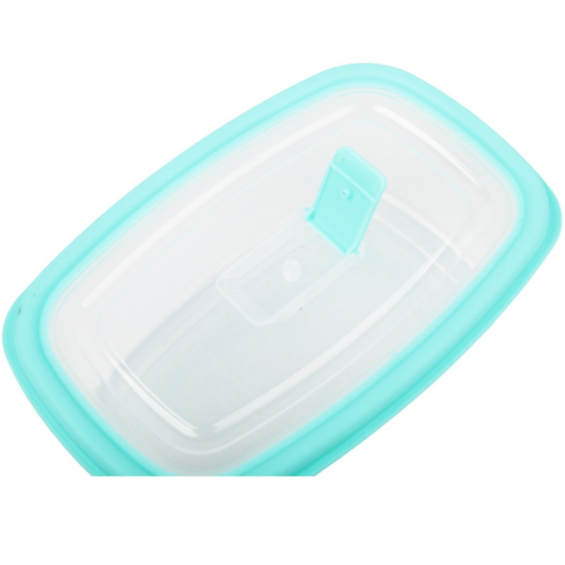 Pojemniki prostokątne lunchbox MG Home Misto zestaw 5 sztuk hermetyczne  2700/1800/1150/650/340 ml
