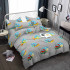 Pościel 160x200 dla dzieci bawełna satynowa 3D Cotton World gruba 3 części 2516 pojazdy