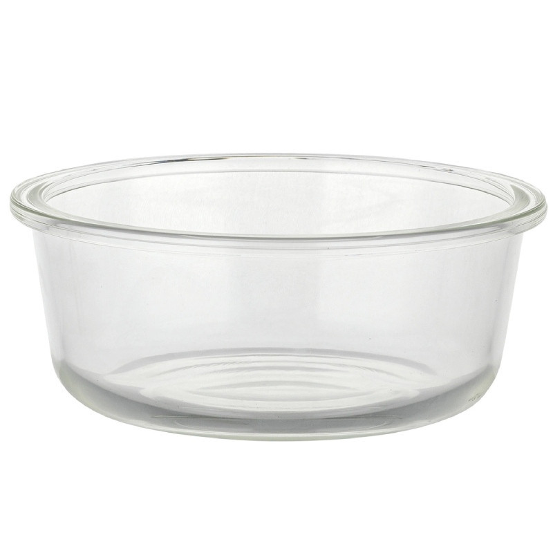 Pojemniki szklane okrągłe lunchbox Florina Frigo zestaw 3 sztuki żaroodporne hermetyczne 620 ml