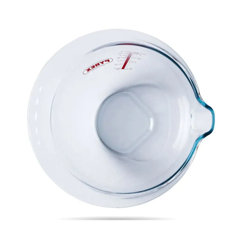 Szklana miska z miarką 4 l duża misa żaroodporna Ekspert Pyrex 185B