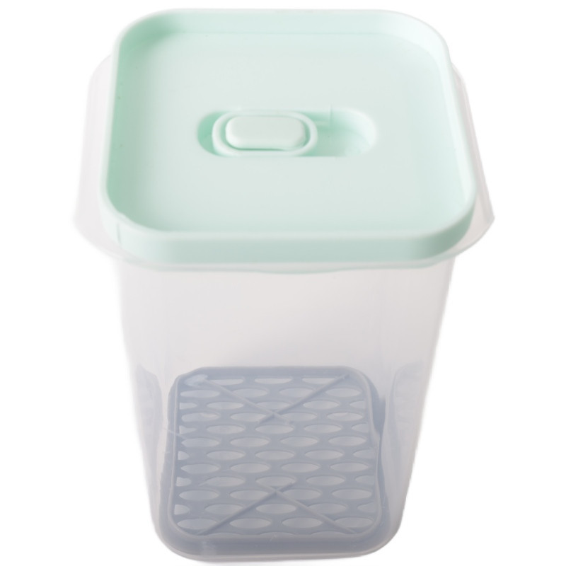 Pojemniki z podkładką lunchbox MG Home Misto zestaw 6 sztuk hermetyczne 1400/1200/650/650/300/300 ml miętowe
