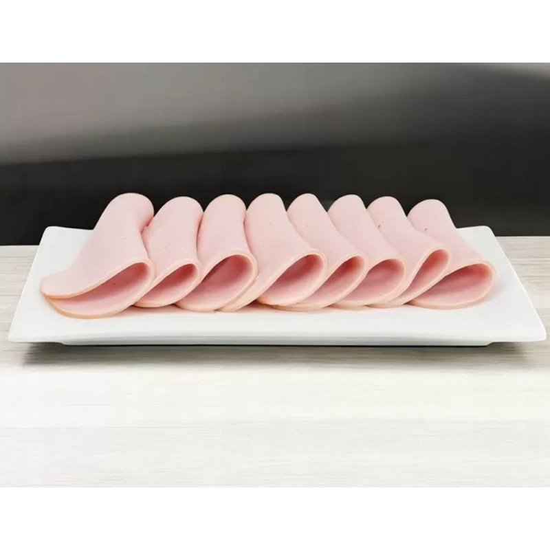 Półmisek prostokątny talerz biały podłużny 36x18 cm do serwowania wędlin Tragar