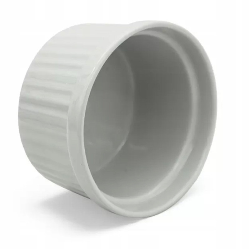 Kokilki do zapiekania 180 ml zestaw 10 sztuk salaterki miseczki pojemniki porcelanowe Brulee