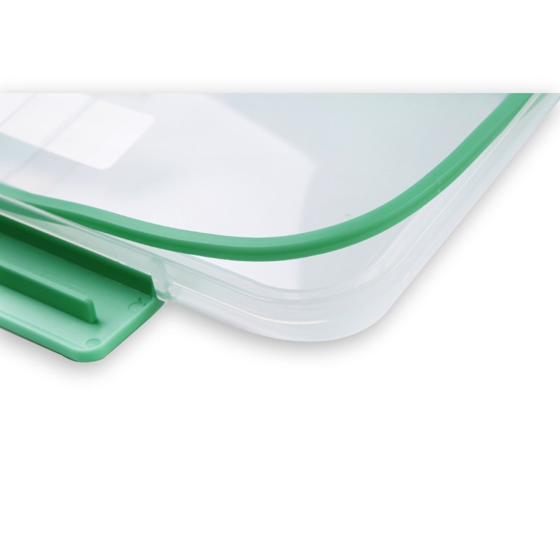 Pojemnik śniadaniowy plastikowy lunchbox GierekHoff Bento 5 komór z pojemnikiem na sos śniadaniówka na żywność GH 1106