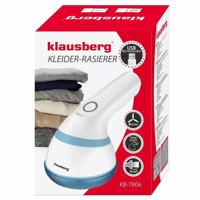 Golarka do ubrań akumulator USB  Klausberg KB 7805