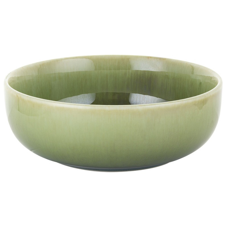 Serwis obiadowy porcelanowy Florina Salvia 24 elementów zestaw talerzy kubków dla 6 osób nowoczesny