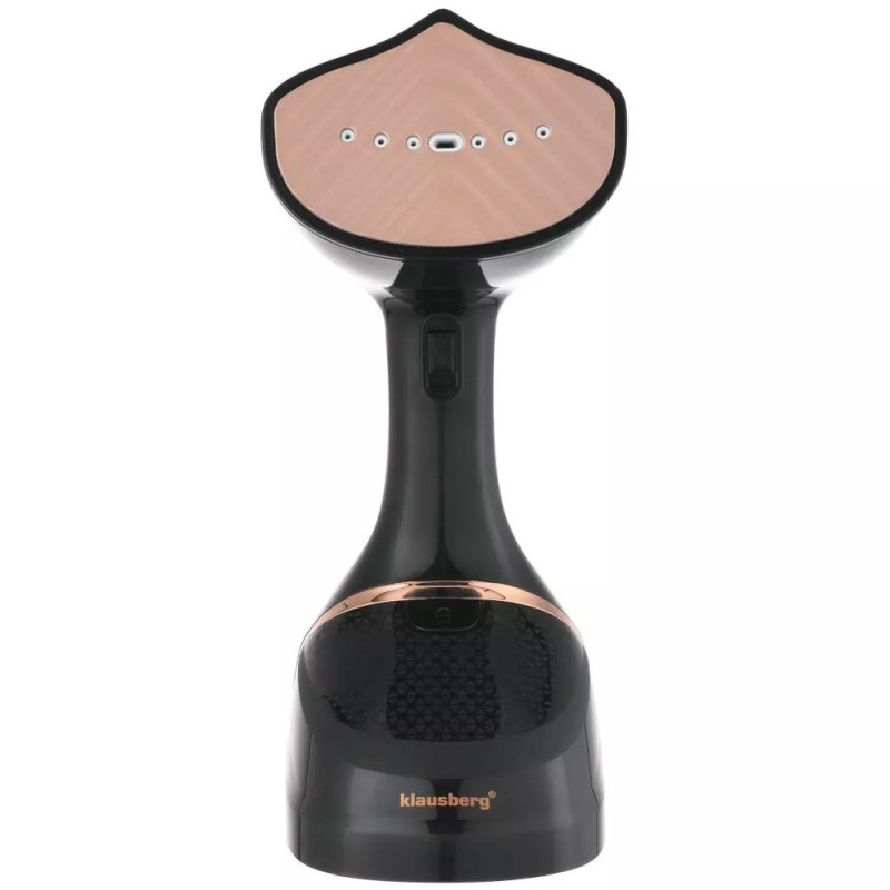 Parownica do pionowego prasowania ubrań 400 ml miedziany panel Klausberg KB 7778