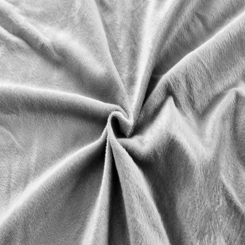Prześcieradło z gumką "miś" 90x200 grube szare Cotton World 2378