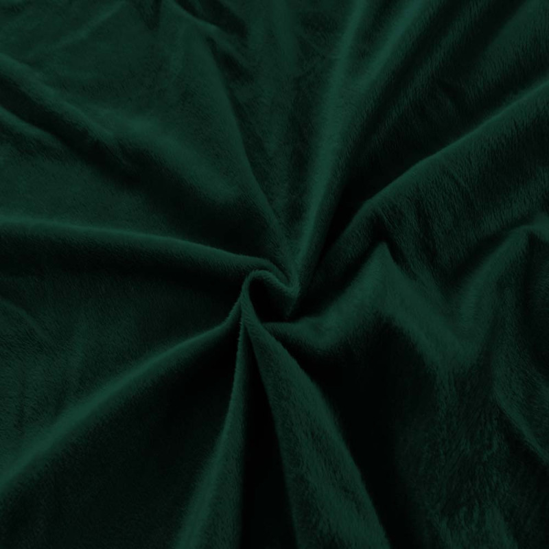 Prześcieradło z gumką "miś" 140x200 grube butelkowa zieleń Cotton World 2380