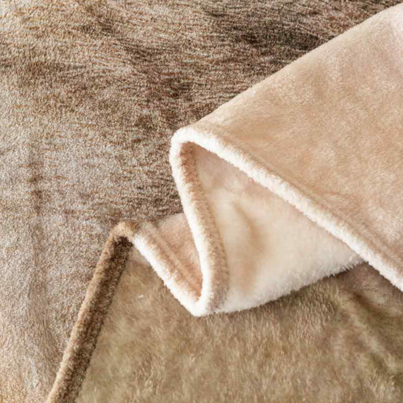 Koc z realistycznym nadrukiem nadrukiem 160x200 miękki pled narzuta na łóżko Cotton World KSM 93 wzór kotek