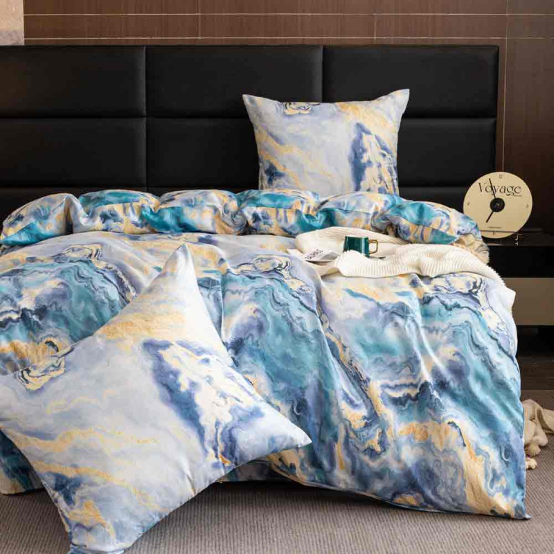 Pościel 220x200 bawełna satynowa dwustronna Cotton World gruba 3 części AML 3082