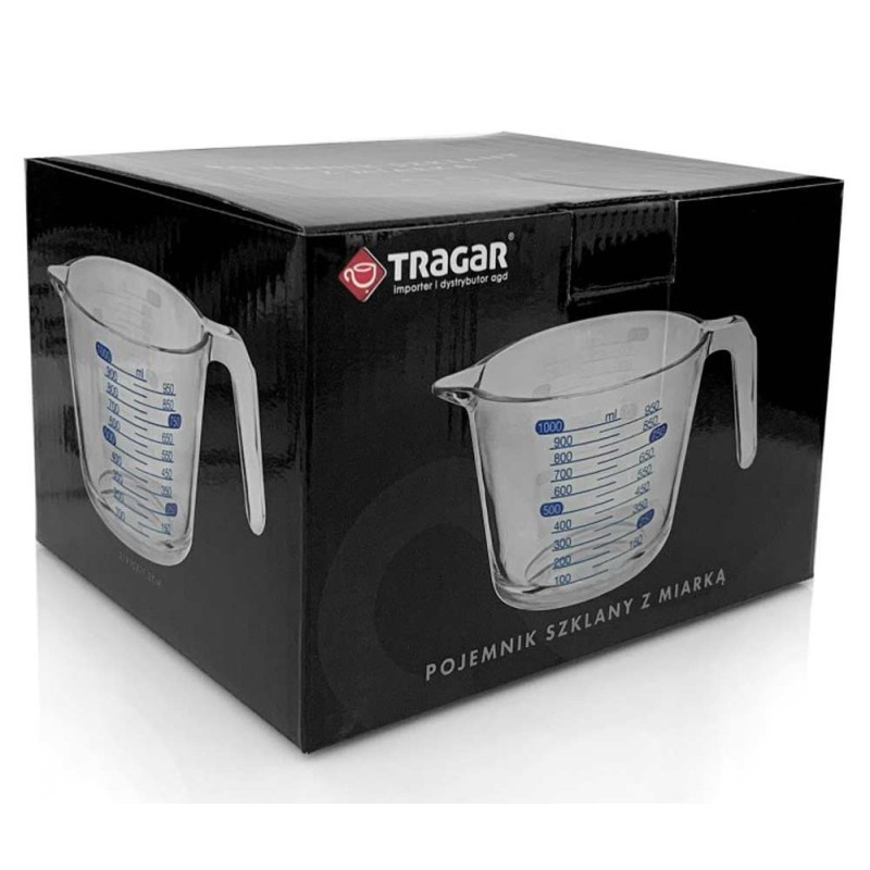 Miarka kuchenna dzbanek pojemnik szklany ze skalą 500 ml Tragar TR 500H