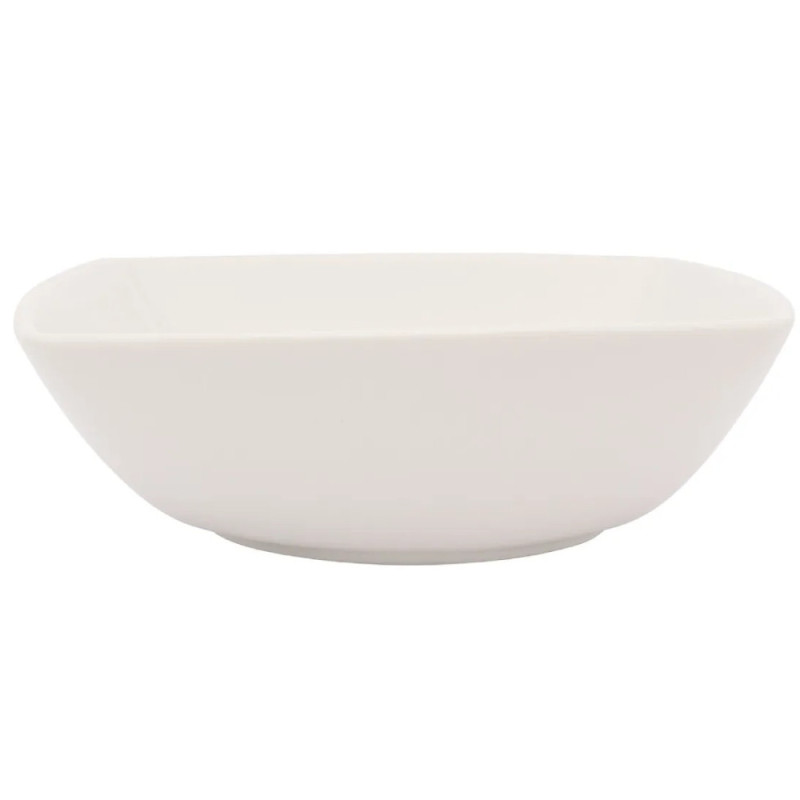 Serwis obiadowy porcelanowy Altom Regular 18 elementów zestaw talerzy dla 6 osób biały