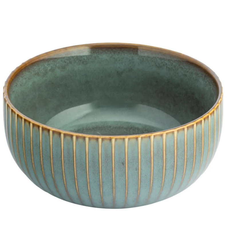 Serwis obiadowy porcelanowy Altom Sage 18 elementów zestaw talerzy dla 6 osób retro