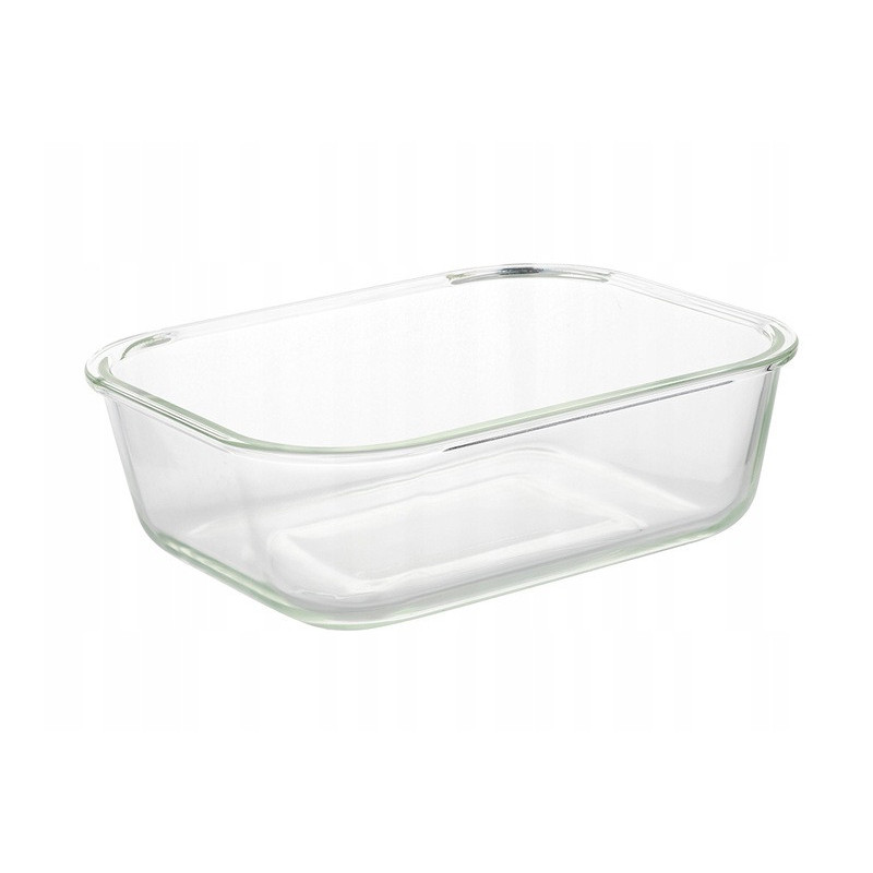 Szklany pojemnik 1040 ml na żywność jedzenie Florina Frigo pudełko z pokrywką lunchbox prostokątny hermetyczny