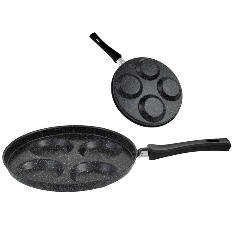 Patelnia Tadar marmurowa do jajek placków non-stick 25cm Patelnia Tadar marmurowa do jajek placków non-stick 25cm