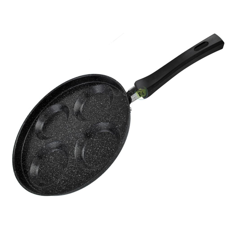 Patelnia Tadar marmurowa do jajek placków non-stick 25cm Patelnia Tadar marmurowa do jajek placków non-stick 25cm