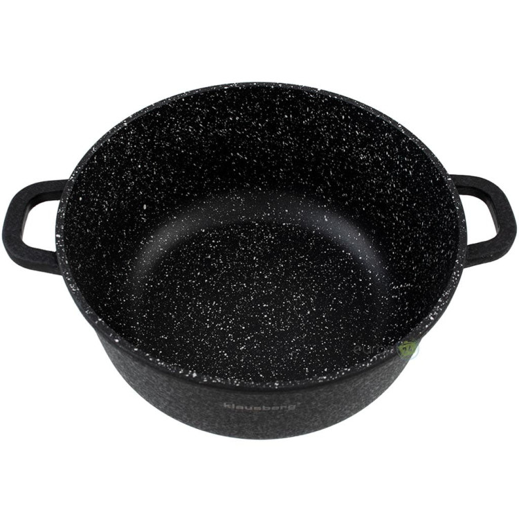 Garnki marmurowe Klausberg KB 7360 Zestaw garnków granitowych indukcyjnych Garnki marmurowe Klausberg KB 7360 Zestaw garnków granitowych indukcyjnych