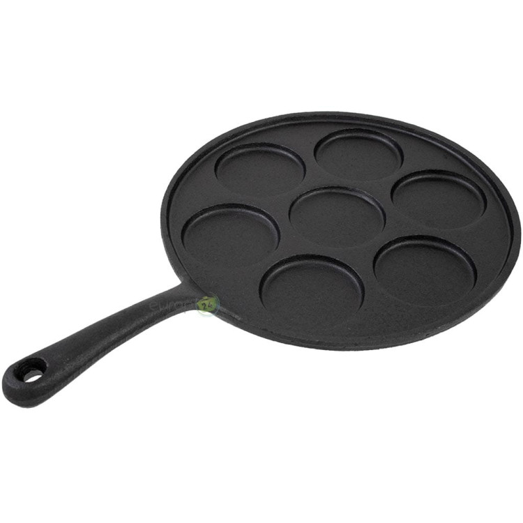 Patelnia żeliwna indukcyjna KingHoff KH 1263 do jajek placków 23 cm
