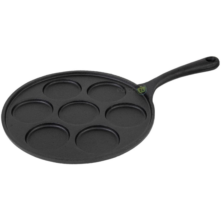 Patelnia żeliwna indukcyjna KingHoff KH 1263 do jajek placków 23 cm