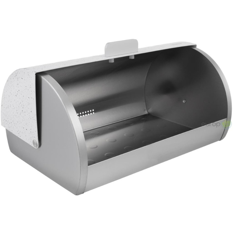 Chlebak metalowy biały Klausberg KB 7401 pojemnik na pieczywo stalowy Chlebak metalowy biały Klausberg KB 7401 pojemnik na pieczywo stalowy