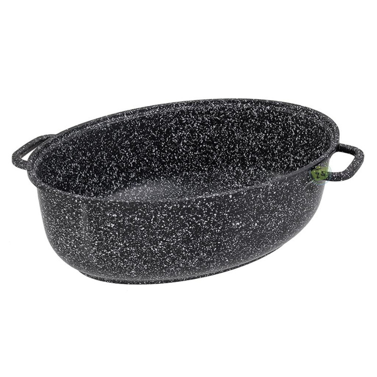 Brytfanna do pieczenia Klausberg KB 7366 gęsiarka garnek ze szklaną pokrywką Brytfanna do pieczenia Klausberg KB 7366 gęsiarka garnek ze szklaną pokrywką