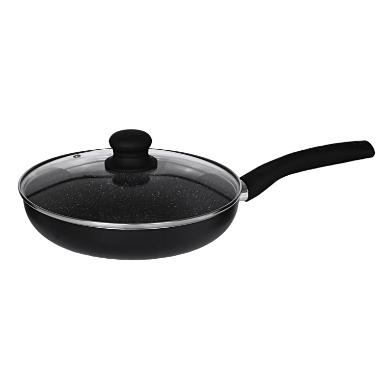 Patelnia na indukcję Kinghoff KH 3956 - 22 cm Ceramiczna Granitowa Patelnia na indukcję Kinghoff KH 3956 - 22 cm Ceramiczna Granitowa