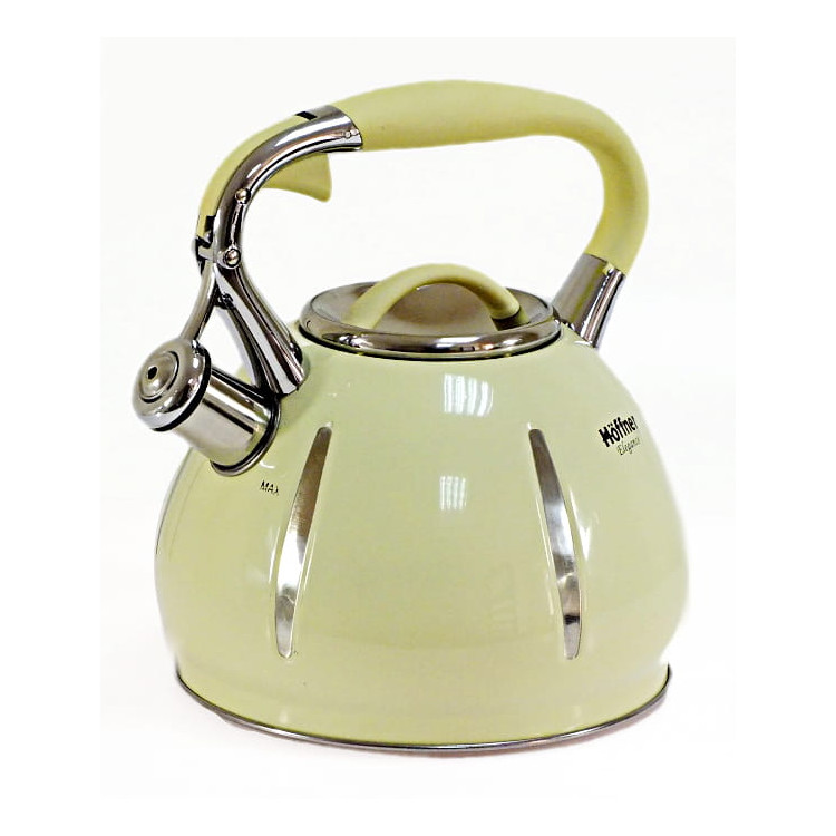 Czajnik stalowy Hoffner HF 3938 Indukcja Gaz Hoffner  Cream