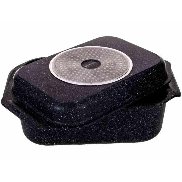 Brytfanna Edenberg 4609 patelnia garnek INDUKCJA Gęsiarka pokrywka z funkcją grill Brytfanna Edenberg 4609 patelnia garnek INDUKCJA Gęsiarka pokrywka z funkcją grill