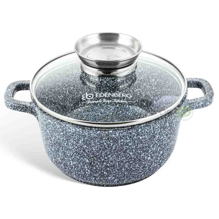 Garnki Edenberg EB 8110 Zestaw 5 garnków marmurowych INDUKCJA Garnki Edenberg EB 8110 Zestaw 5 garnków marmurowych INDUKCJA