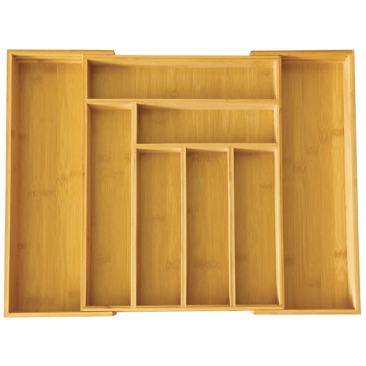 Wkład rozsuwany do szuflady na sztućce 33/52x43x5 cm King Hoff KH 1501 Bambusowy Organizer Wkład rozsuwany do szuflady na sztućce 33/52x43x5 cm King Hoff KH 1501 Bambusowy Organizer