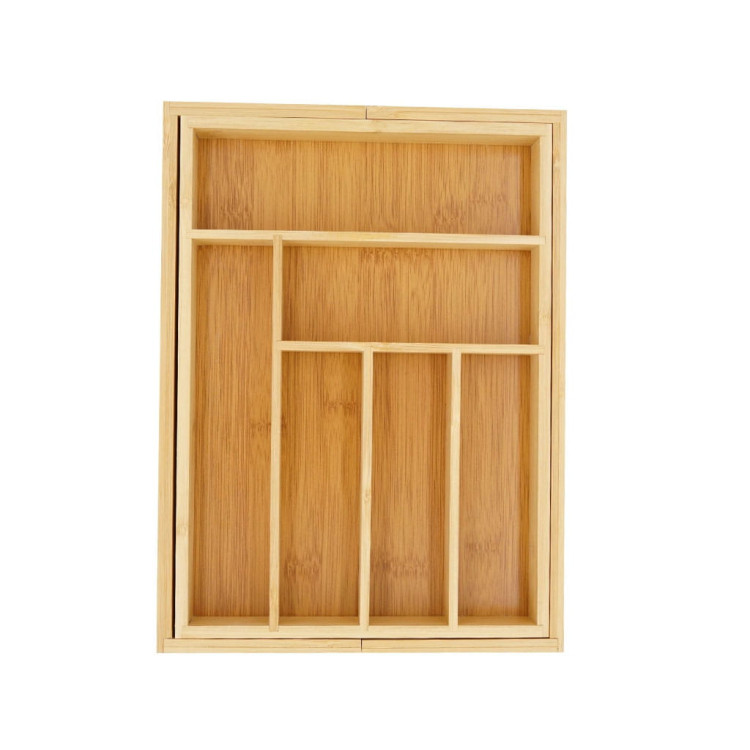 Wkład rozsuwany do szuflady na sztućce 33/52x43x5 cm King Hoff KH 1501 Bambusowy Organizer Wkład rozsuwany do szuflady na sztućce 33/52x43x5 cm King Hoff KH 1501 Bambusowy Organizer