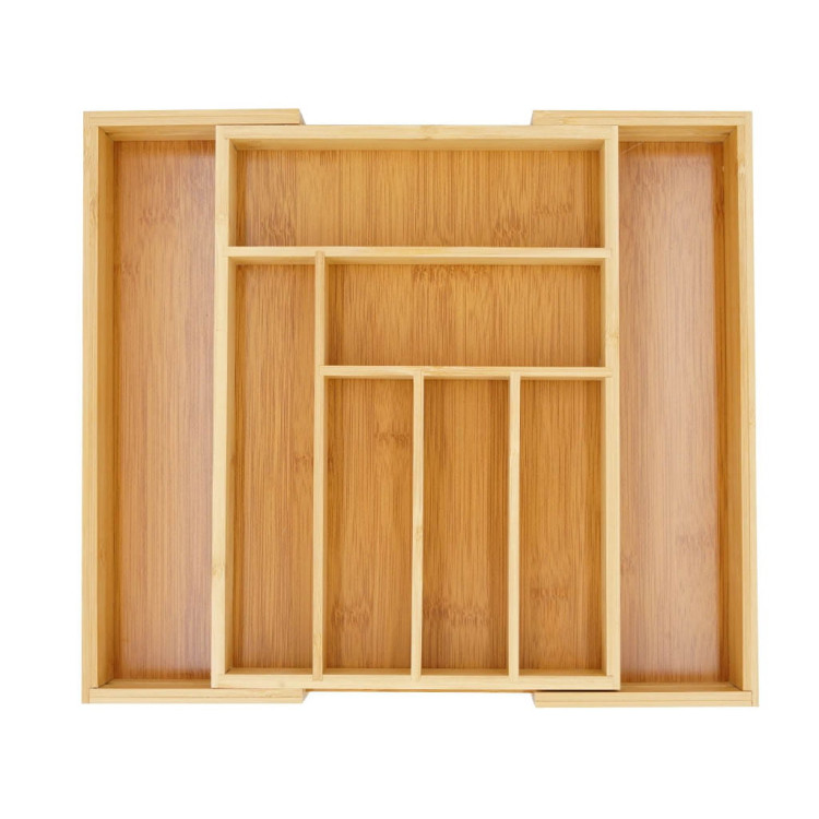 Wkład rozsuwany do szuflady na sztućce 33/52x43x5 cm King Hoff KH 1501 Bambusowy Organizer Wkład rozsuwany do szuflady na sztućce 33/52x43x5 cm King Hoff KH 1501 Bambusowy Organizer