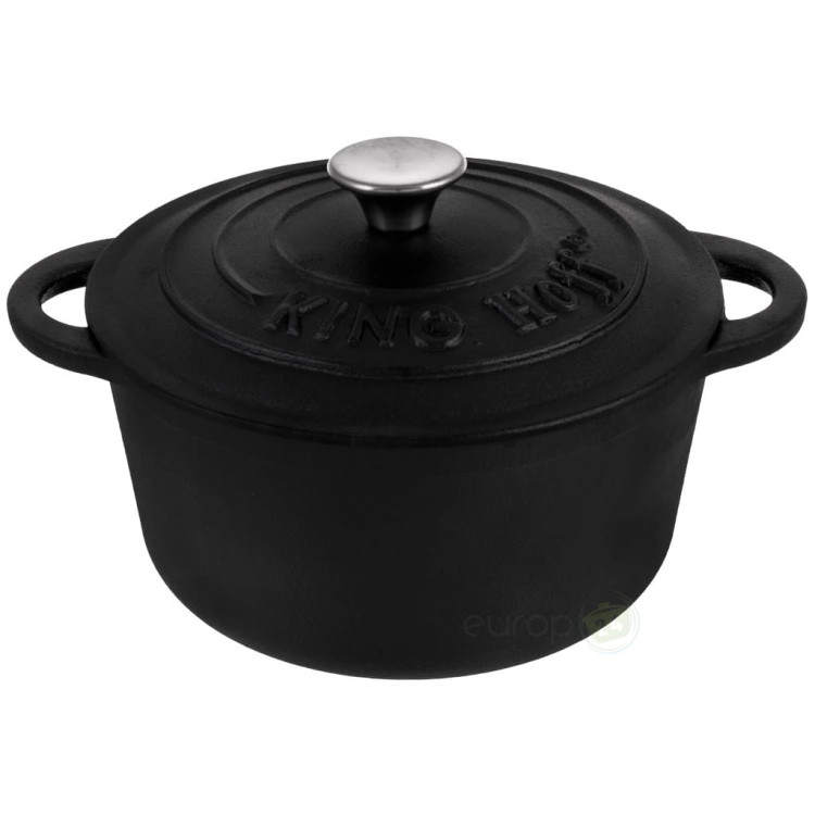 Garnek KingHoff KH 1476 -24 cm żeliwny 4,0 L Ciężki Indukcja Gaz Brytfanna Garnek KingHoff KH 1476 -24 cm żeliwny 4,0 L Ciężki Indukcja Gaz Brytfanna