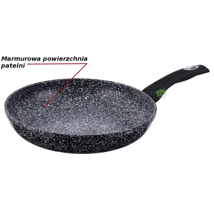 Patelnia Marmurowa na indukcję Hoffner HF 2024GS 24 cm Patelnia Marmurowa na indukcję Hoffner HF 2024GS 24 cm